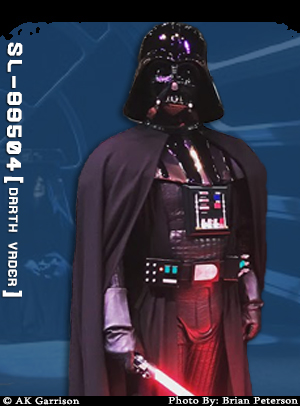 Jake S., SL 99504, Darth Vader, Empire Strikes Back Jake S., SL 99504, Darth Vader, Empire Strikes Back
